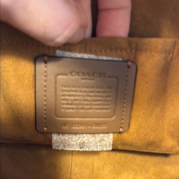 Coach Blue Denim Shoulder Bag - Picture 9 of 15